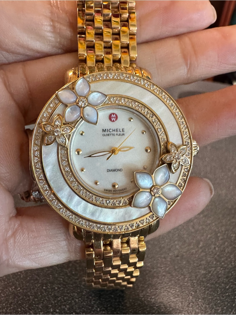 Michele Cloette Fleur Diamond Watch Limited Edition #0004/1000 – Box Extra Links - Picture 5 of 14